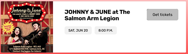 JOHNNY AND JUNE SALMON ARM